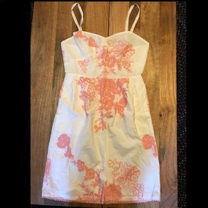 NWT J. Crew Embroidered White Dress
